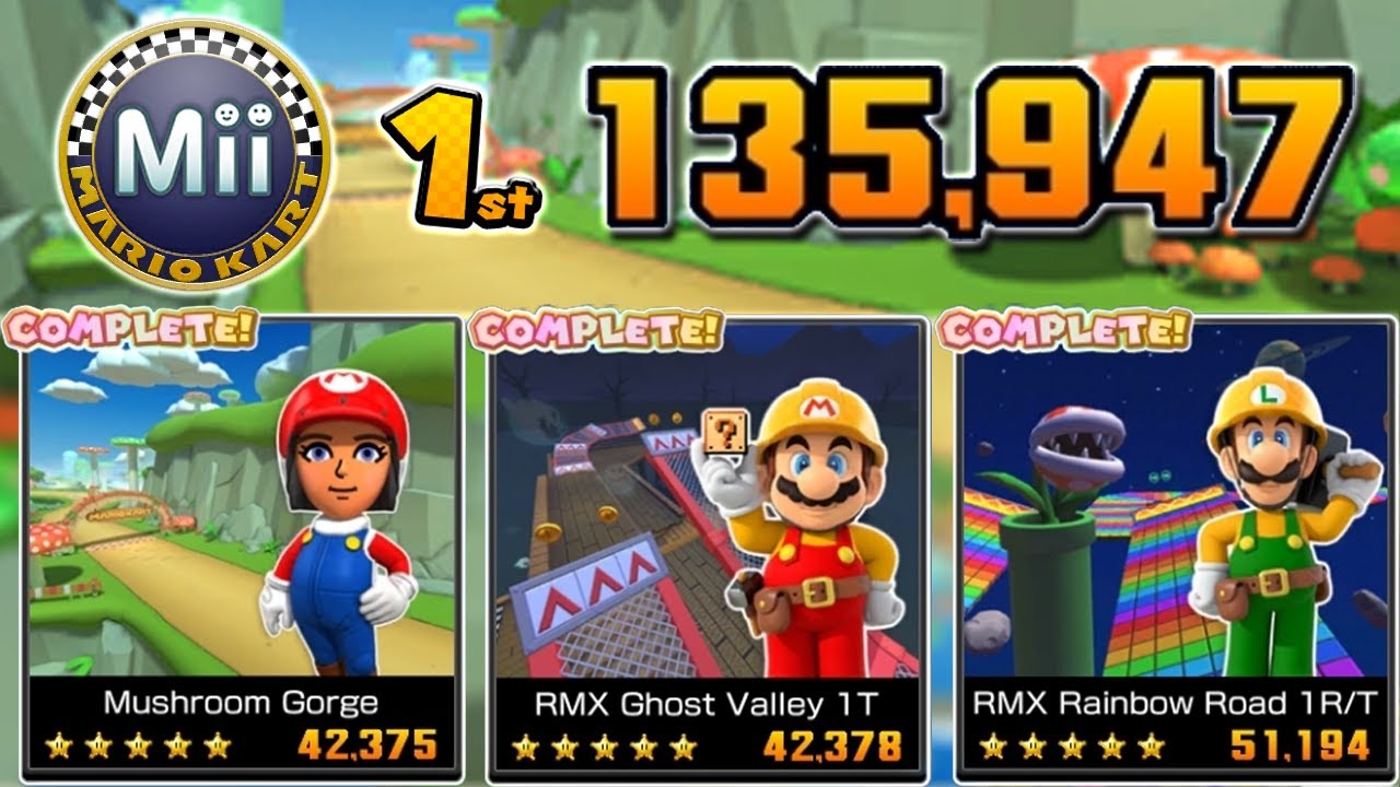 Mii Tour Week 1 (136K) - #MarioKartTour Ranked Cup Recap | Tier 70 | Lv 223