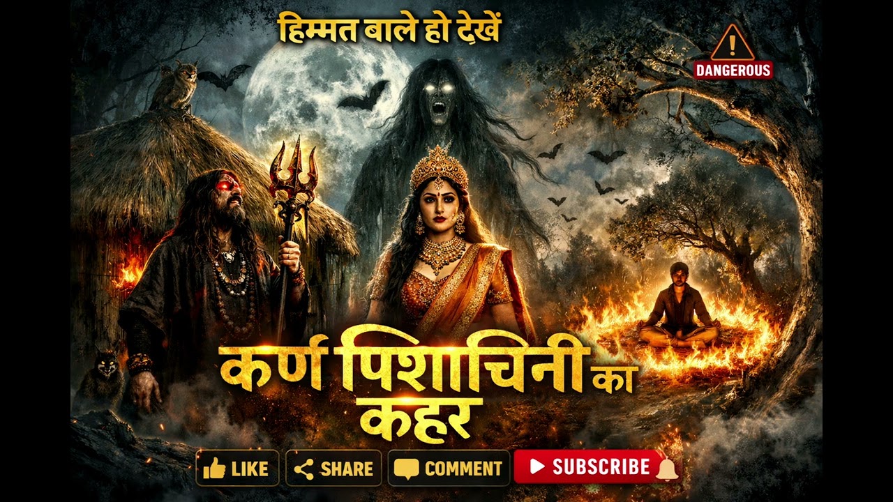 कर्ण पिशाचनी का कहर | Woh bhayanak yaade | #hindihorrorstory 