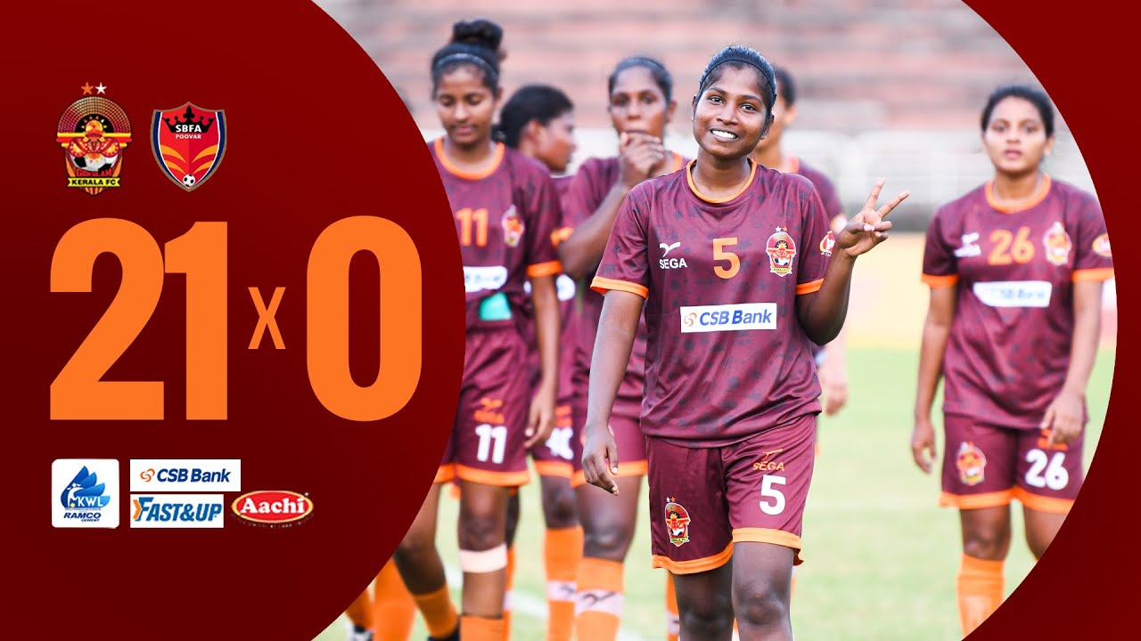 KERALA WOMEN'S LEAGUE 2022-23  GOKULAM KERALA FC VS SBFA POOVAR  Match Highlights