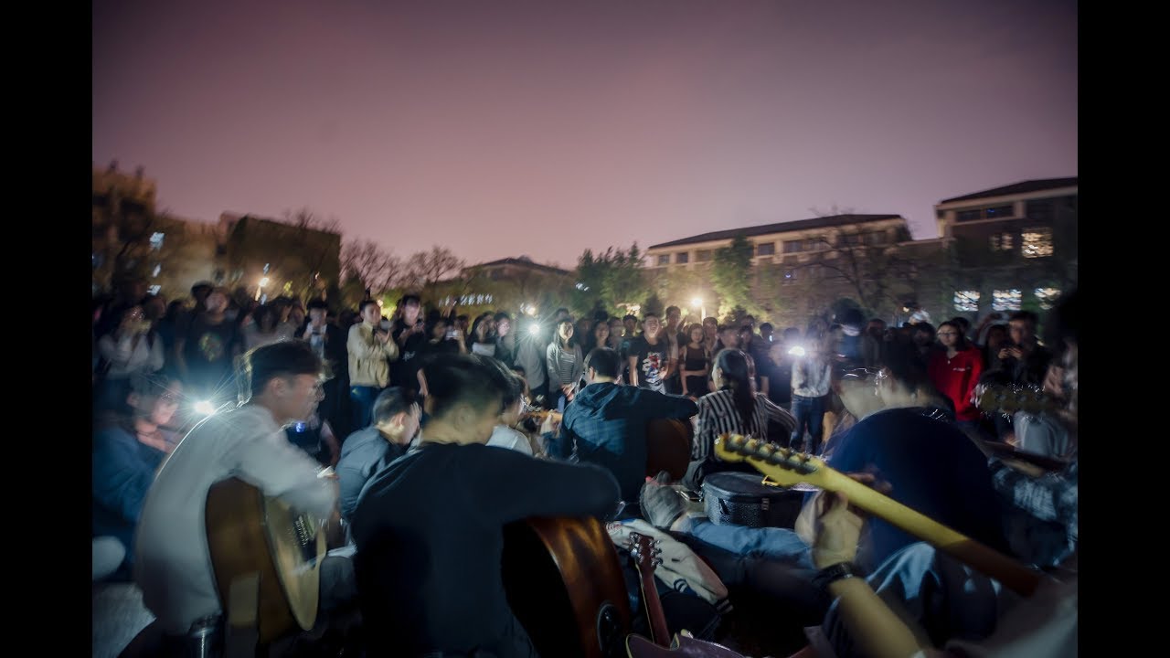 【Vlog】北大吉协2018年4月20日百讲门口大合唱完整版