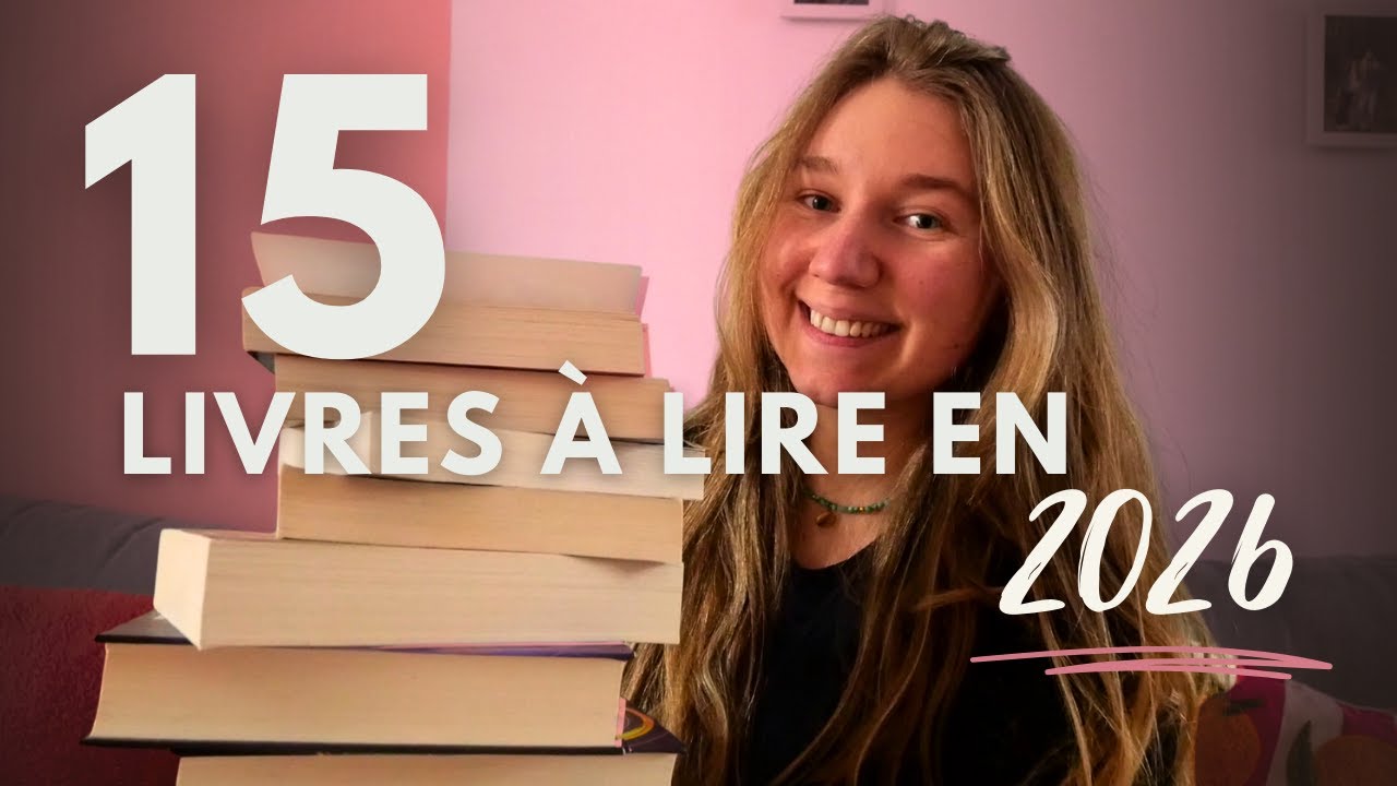 15 livres à lire absolument en 2026 (fiction, thriller, dev perso) 📚
