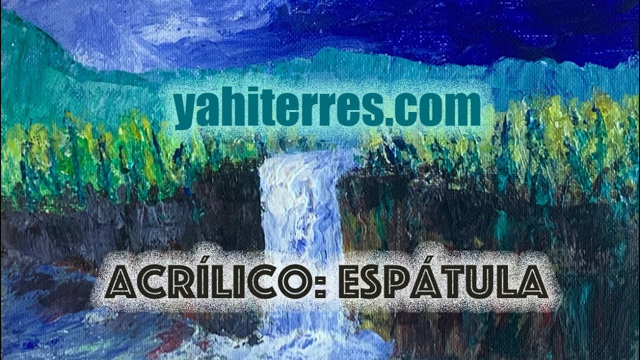 Acrílico: Espátula