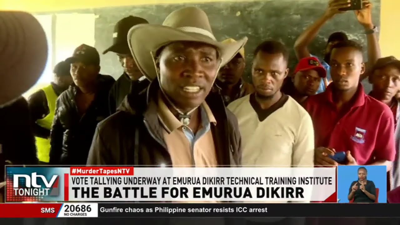 Vote tallying underway in Emurua Dikirr MP by-election at technical institute