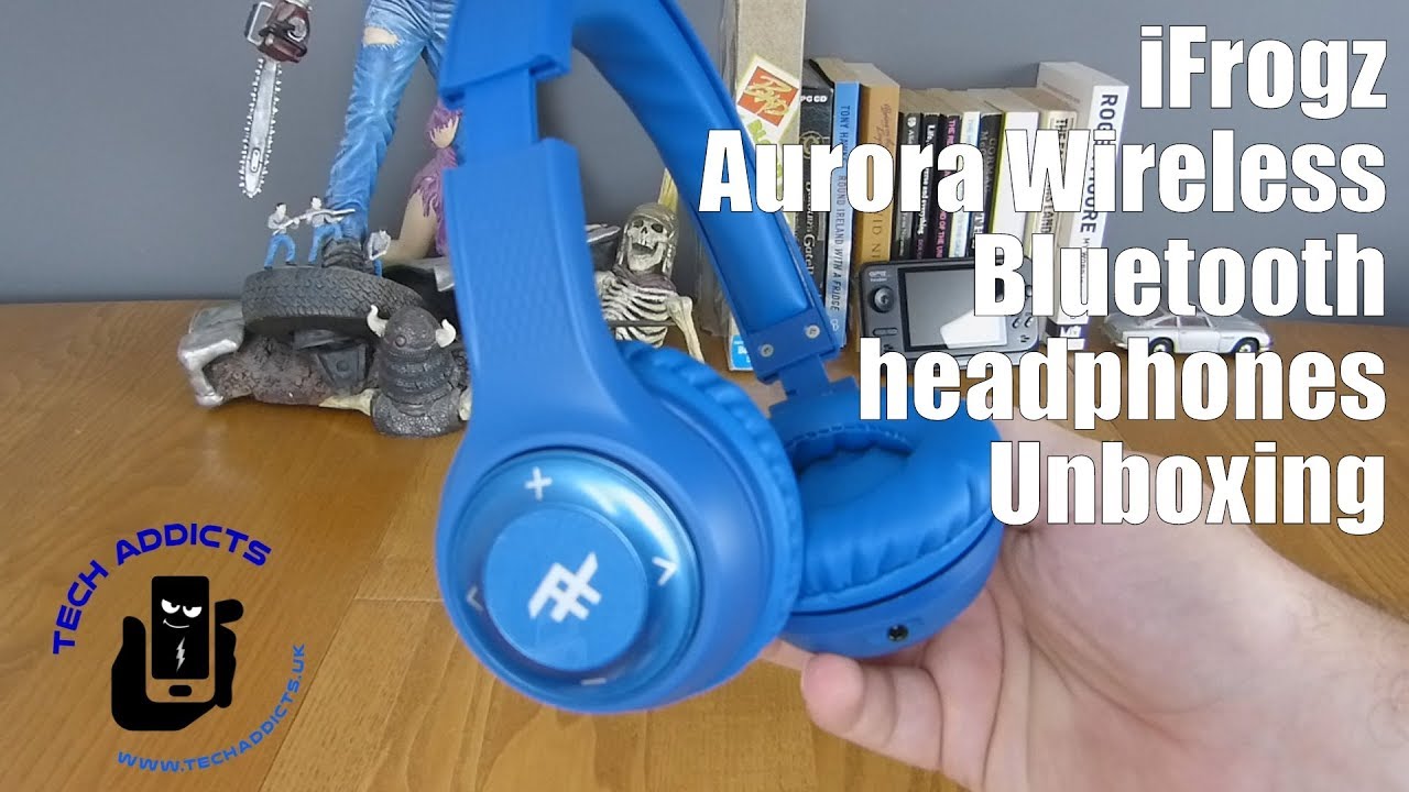 iFrogz Aurora Wireless Bluetooth headphones Unboxing