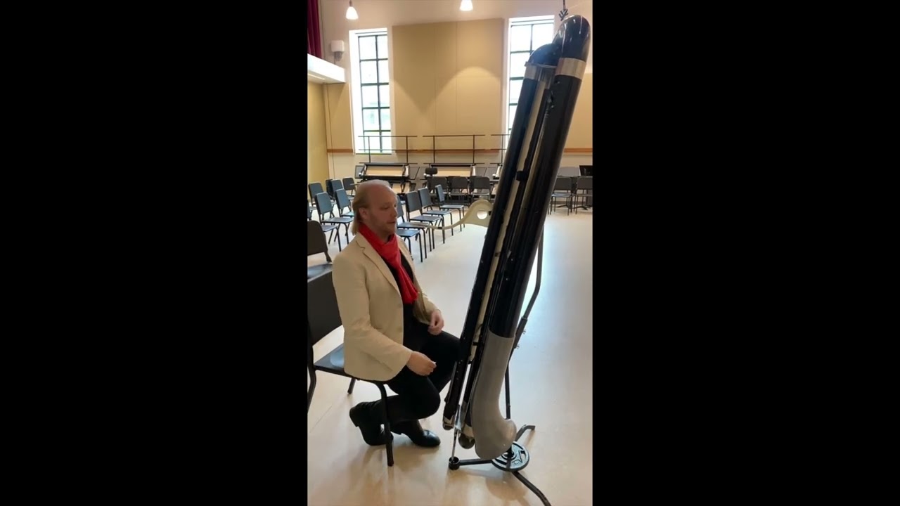 KOR - Playing the Subcontrabassoon's lowest note