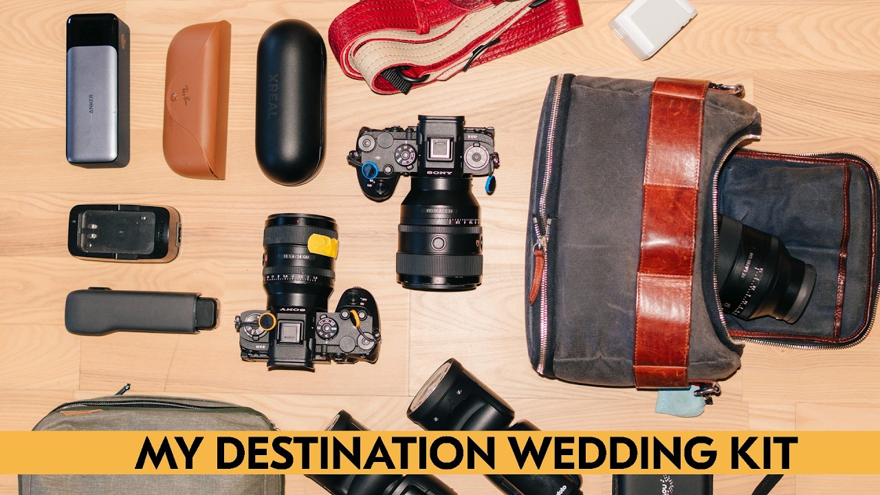 What’s in My Camera Bag and How I Pack for Destination Weddings
