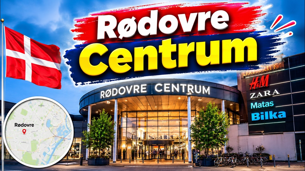 Rodovre Centrum: Exploring Rødovre Shopping Mall | One of Denmark's Oldest Indoor Malls