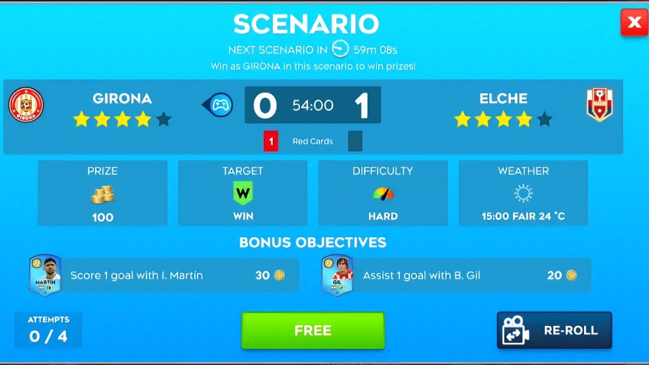 DLS 2026 | SCENARIO 4 (Last Minute Winner)