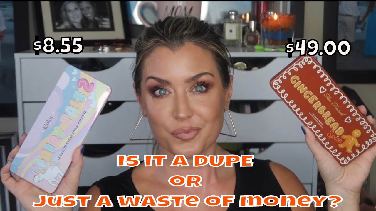 CColor Cosmetics Fairytale 2 vs Too Faced Gingerbread Spice