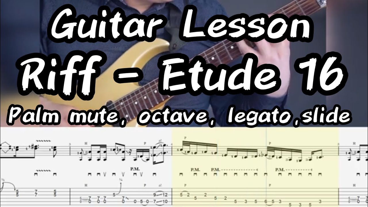 Guitar Riff - Etude 16 