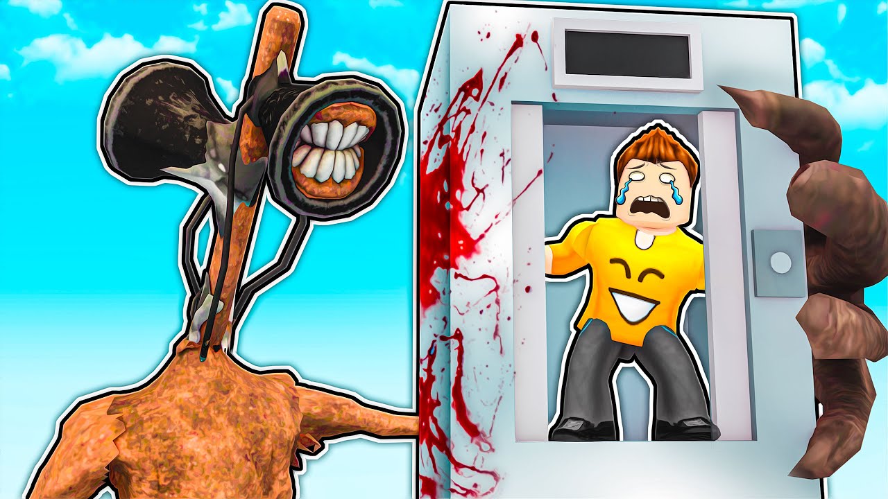 NIGDY NIE WCHODŹ DO WINDY SIREN HEAD w ROBLOX!