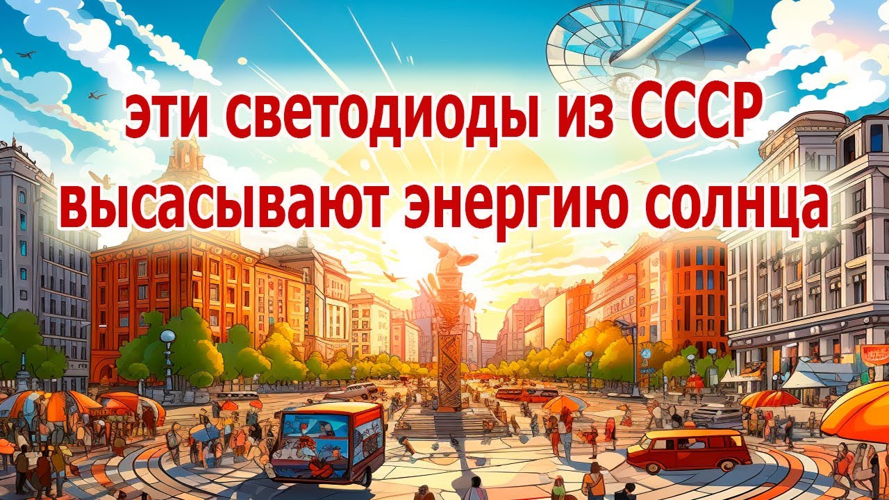 Удивительные свойства советских светодиодов. Это великолепные солнечные батареи
