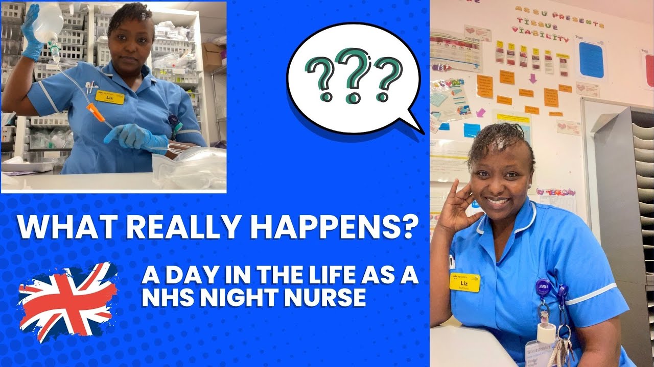 A Day in The Life of a NHS Nurse | UK | Nursing