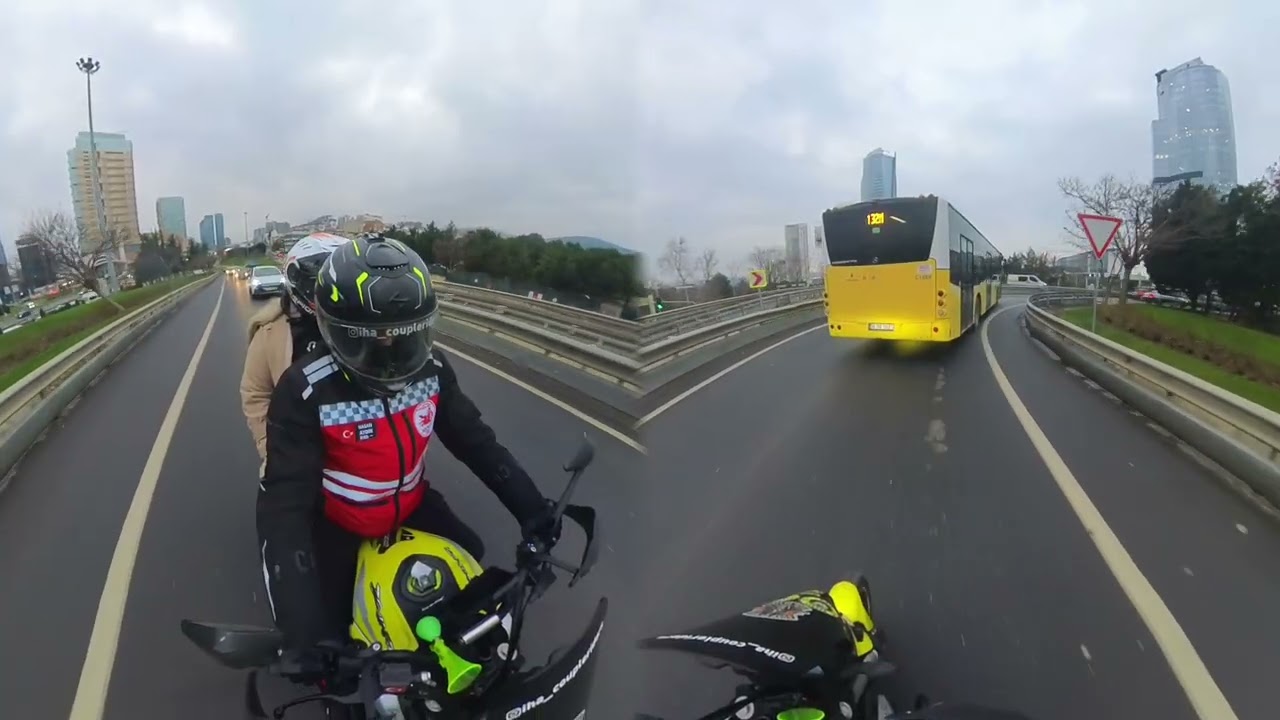 🏍️ Motorla Hastane Yolunda… Hayat Bazen Zor ❤️‍🩹 