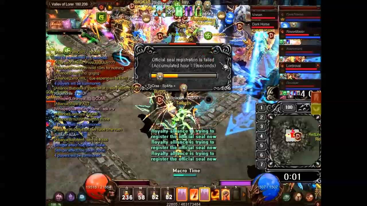 How to register the castle siege in less than 2 minutes, Global Muonline