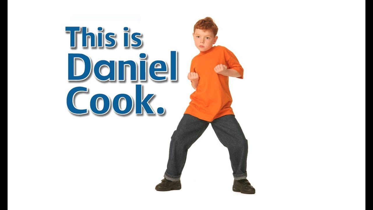 This is Daniel Cook making a holiday ornament.