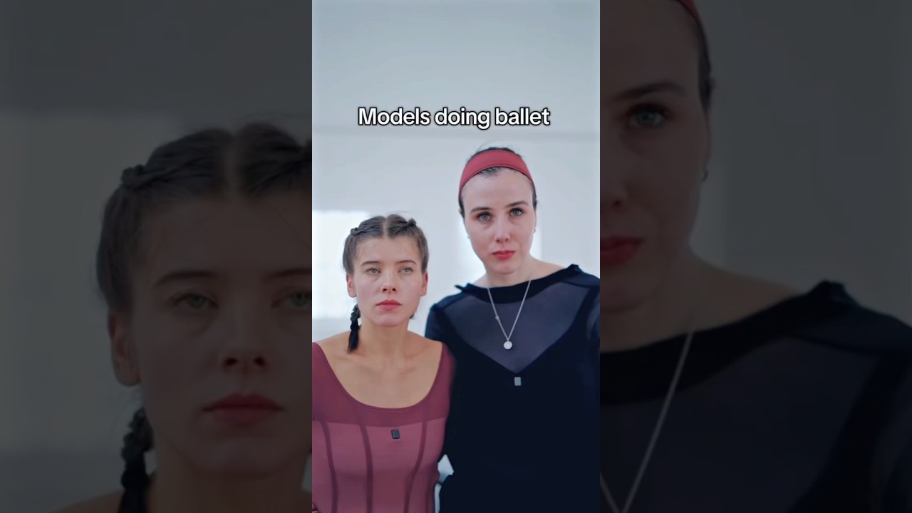 MODELS DOING BALLET 🩰 😅 HMM 🤔 #ballettips #ballet #vaganova #balletdancer