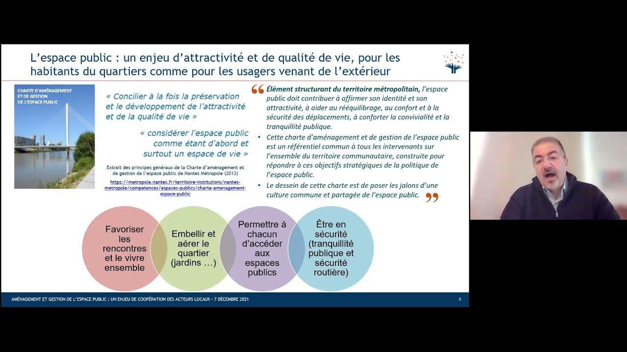 Aménagement et gestion de l’espace public : un enjeu de coopération des acteurs locaux. Paul GARCIA