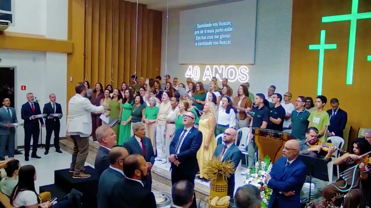SANTIDADE VOU BUSCAR | 40 anos da Igreja Presbiteriana em Mata da Praia | MetalES Orquestra