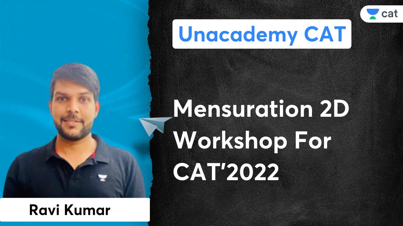 Mensuration 2D Workshop |  CAT'2022 | | Ravi Kumar