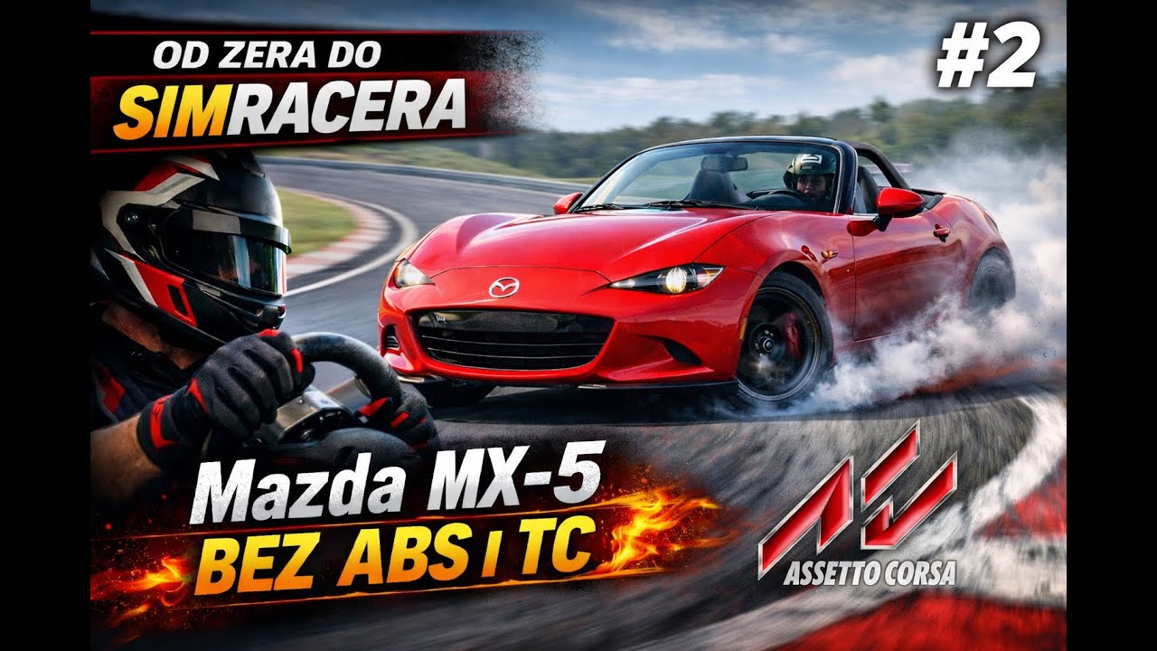 Od zera do simracera #2 - Nauka hamowania bez blokowania kół