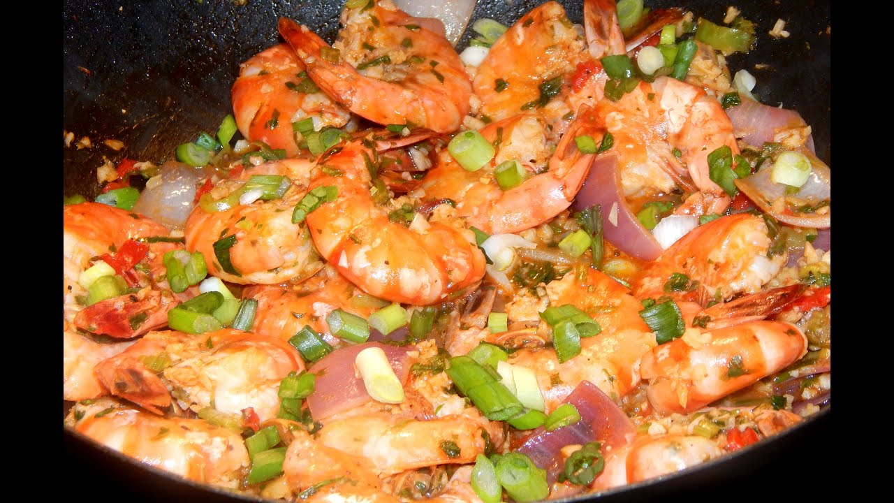 Trini Pepper Shrimp