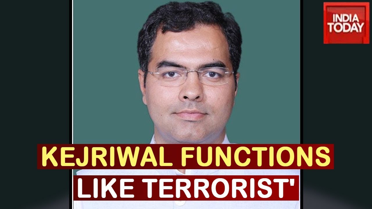 Parvesh Verma Stokes Controversy, Equates CM Kejriwal To Terrorist