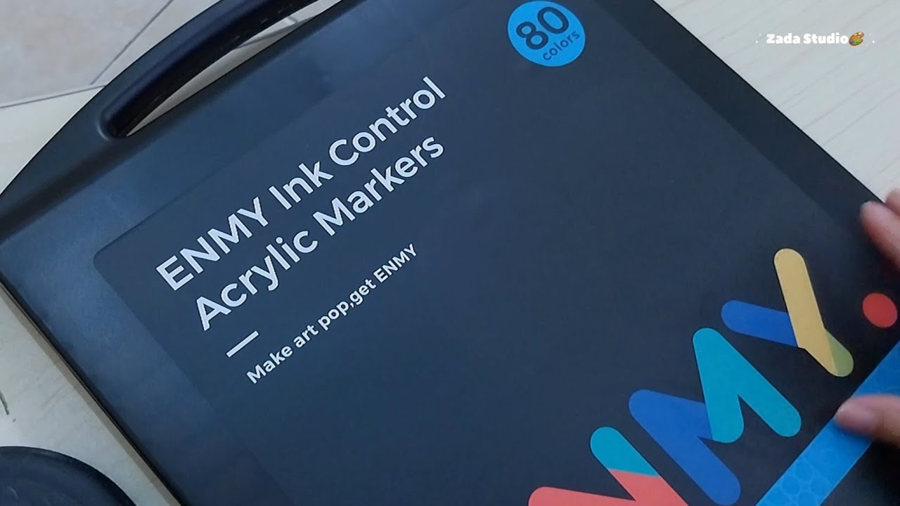Unboxing ENMY Acrylic Markers | 80 colors