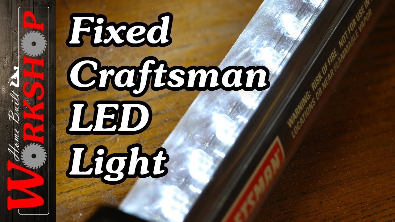 Fixed: LED Worklight Battery Replacement