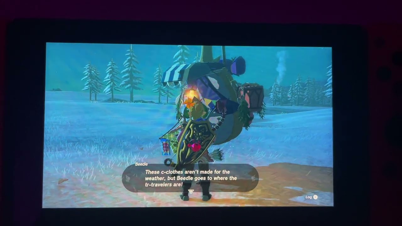 ASMR 🎮🗡️ Wandering around in Zelda: Tears of the Kingdom (Whispered Lofi)