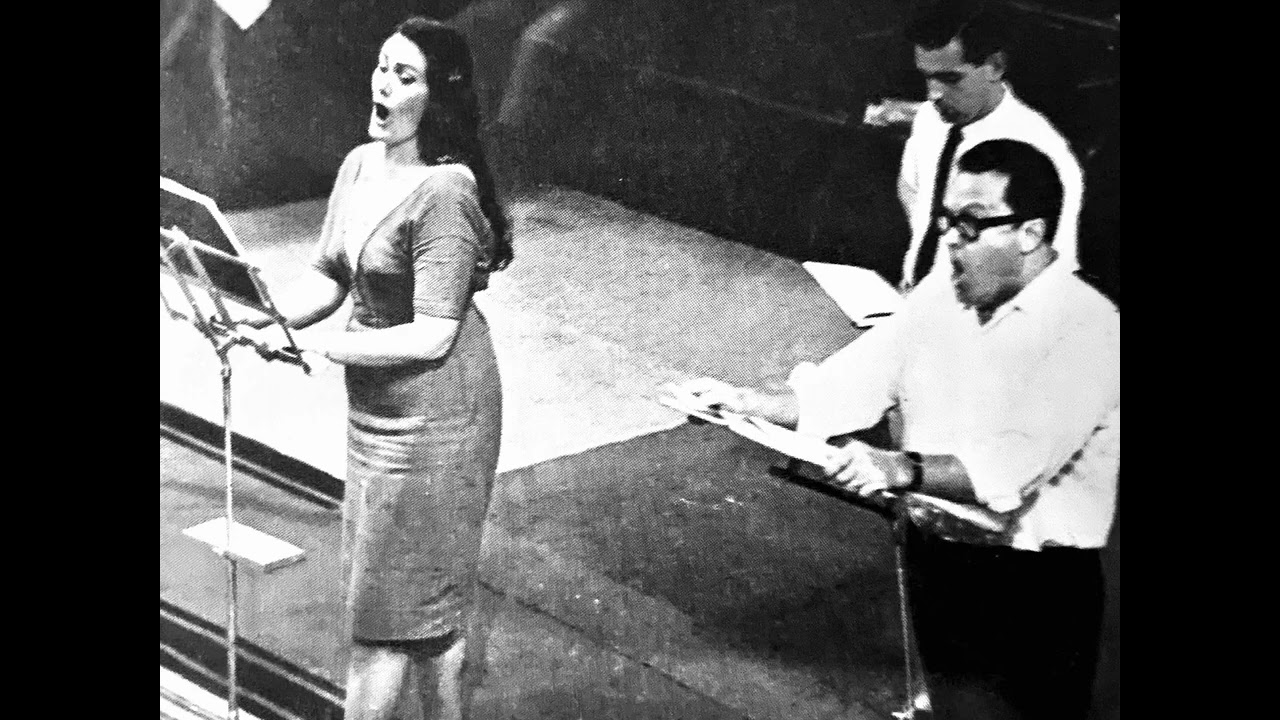 Joan Sutherland & Cornell MacNeil destroy the Studio mics in 1961!