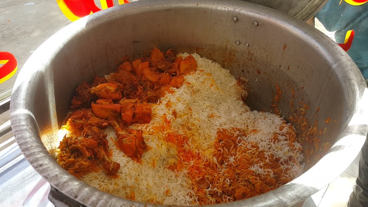 Street Style Chicken Biryani By Cooking With Kawish