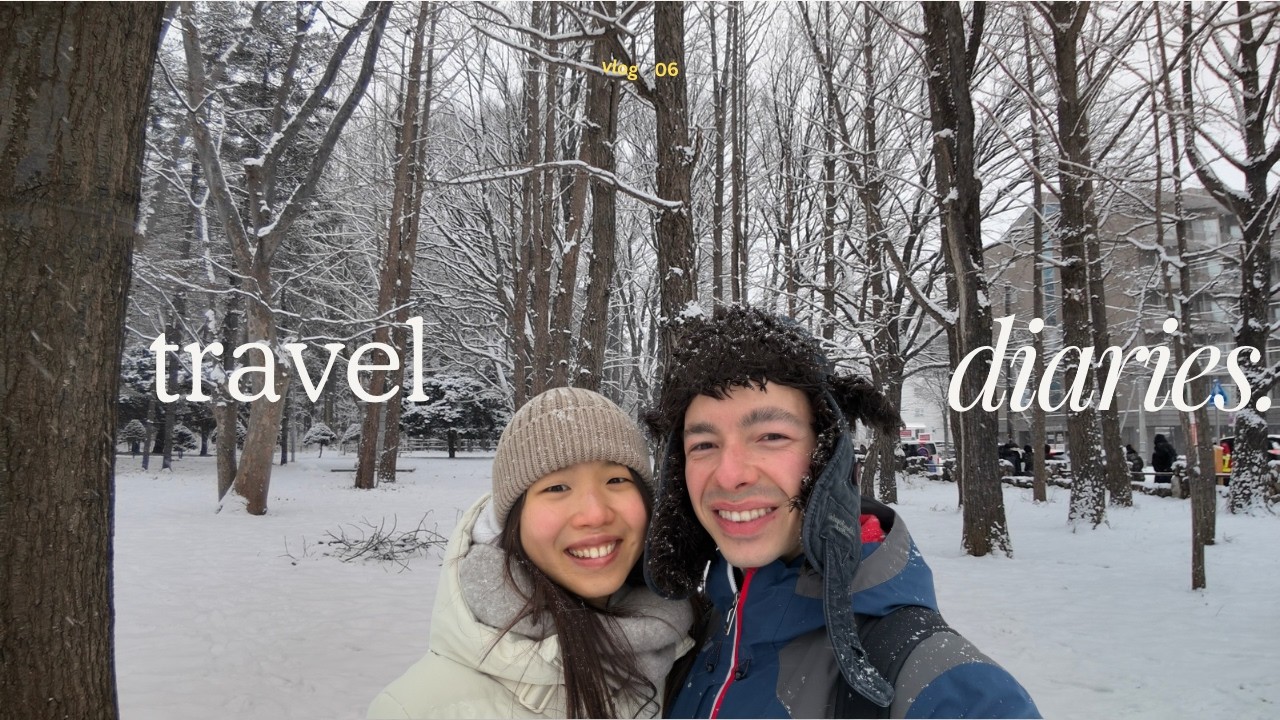 Vlog 06: Fly with us to Hokkaido, Japan | Foodie adventures, Visiting shrines ⛩️