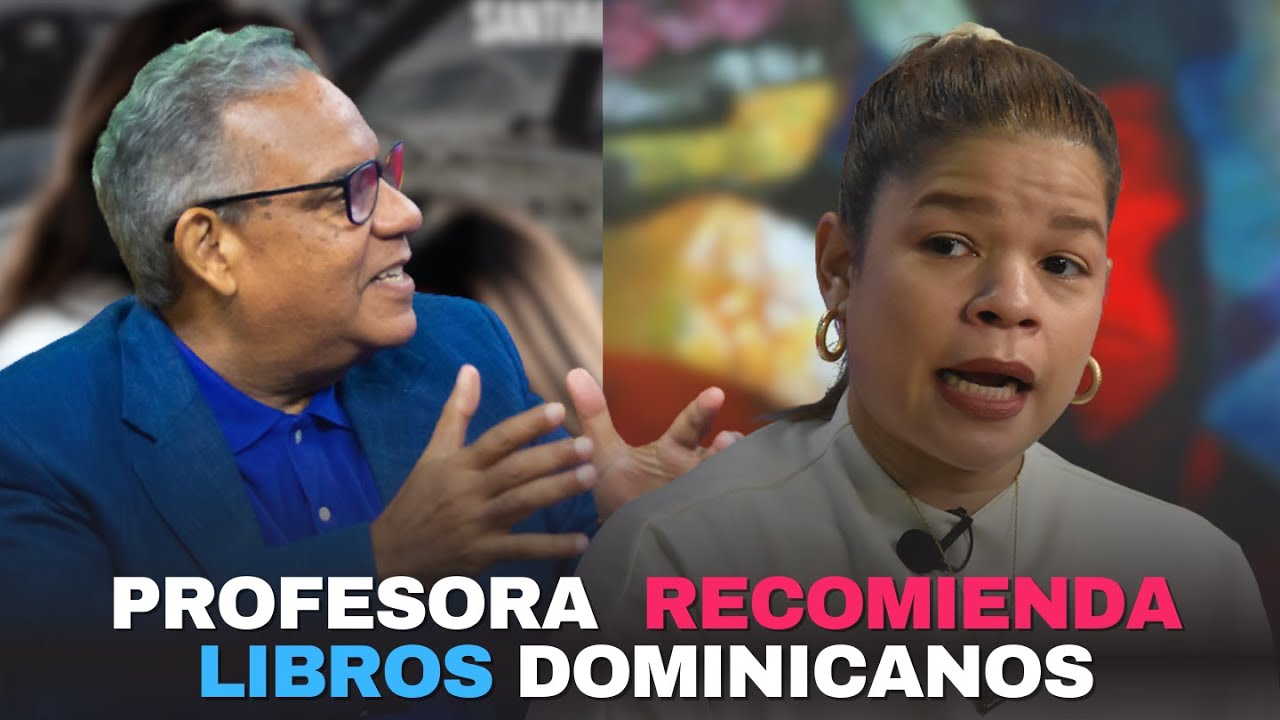 Profesora Ibeth Guzm&aacute;n comenta y recomienda libros dominicanos