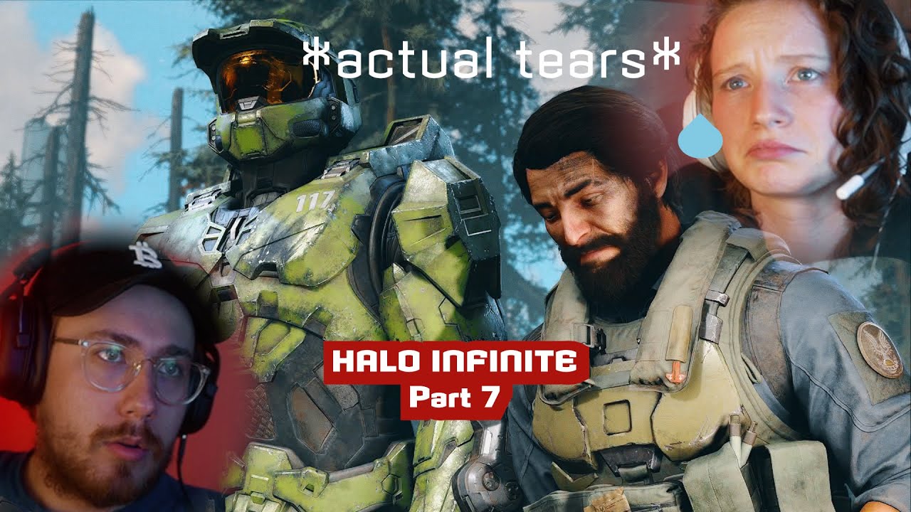 Married Couple Cries During Halo Infinite's Story  - Halo Infinite Playthrough & Reaction // Pt. 7