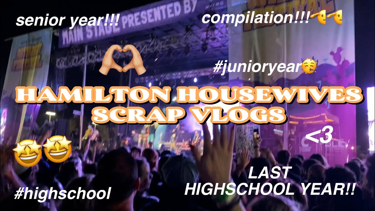 hamilton housewives vlog compilation❤️‍🔥