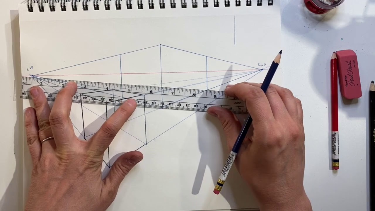 Art Lessons with Rossi: Two-Point Perspective