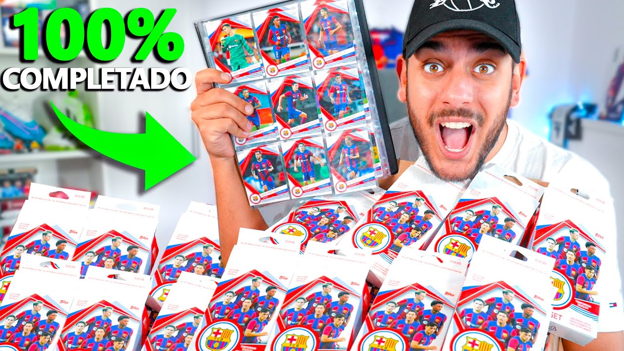 ABRO 36 CAJAS PREMIUM DEL BARÇA Y ME TOCAN FIRMAS! COMPLETO 100% LA COLECCION