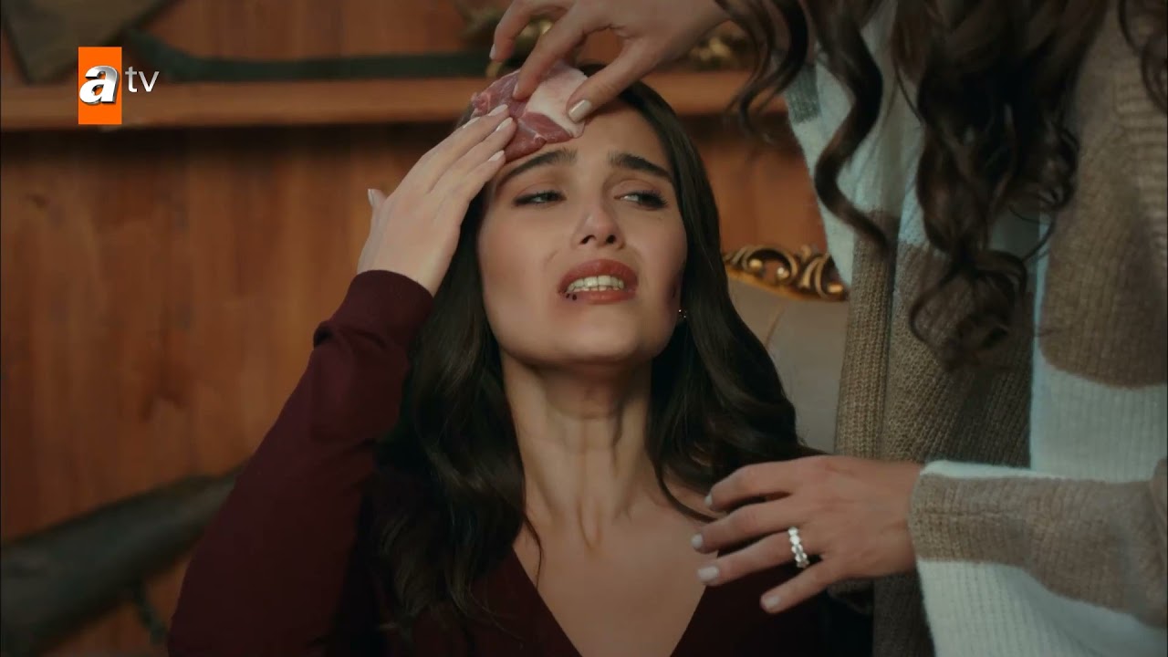 Gülizar dayak yalanını herkese anlattı!   Aşk ve Mavi 9. Bölüm