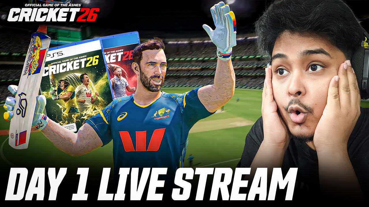 Cricket 26 is HERE! 🚀  Launch Day LIVE Gameplay | Day 1 | CricSOFI