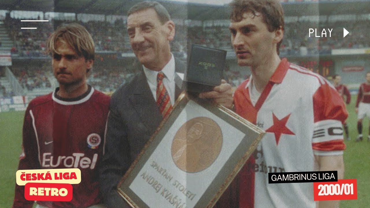 Sparta Praha - Slavia Praha 4:4 | Gambrinus liga 2000/01 | Celý Zápas - 16.3.2001