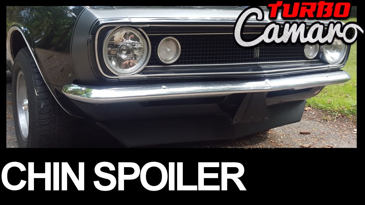 1967 Camaro - Front Lower Chin Spoiler Install