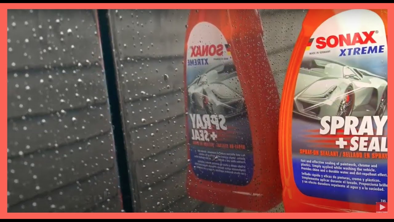 (SONAX):Spray and Seal Quick Review : Safe on Ceramic Coatings!2020