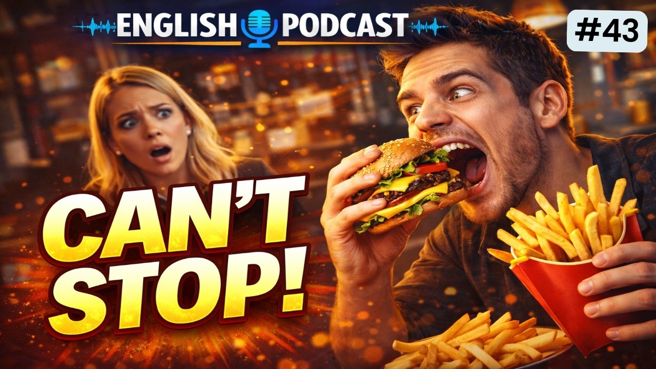 Daily Life English Podcast | Ep 43 | Junk Food | English Fluency Builder