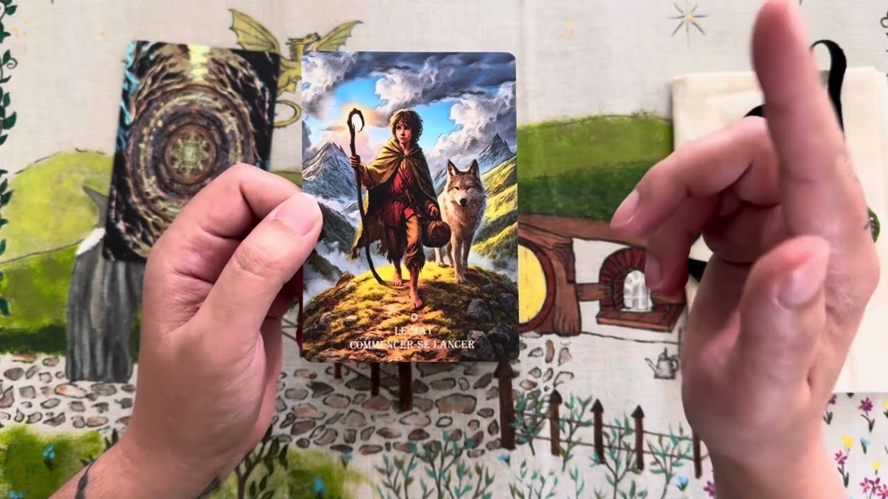 Présentation du magnifique Tarot de la Connexion Mystique de @Karine.just.be.