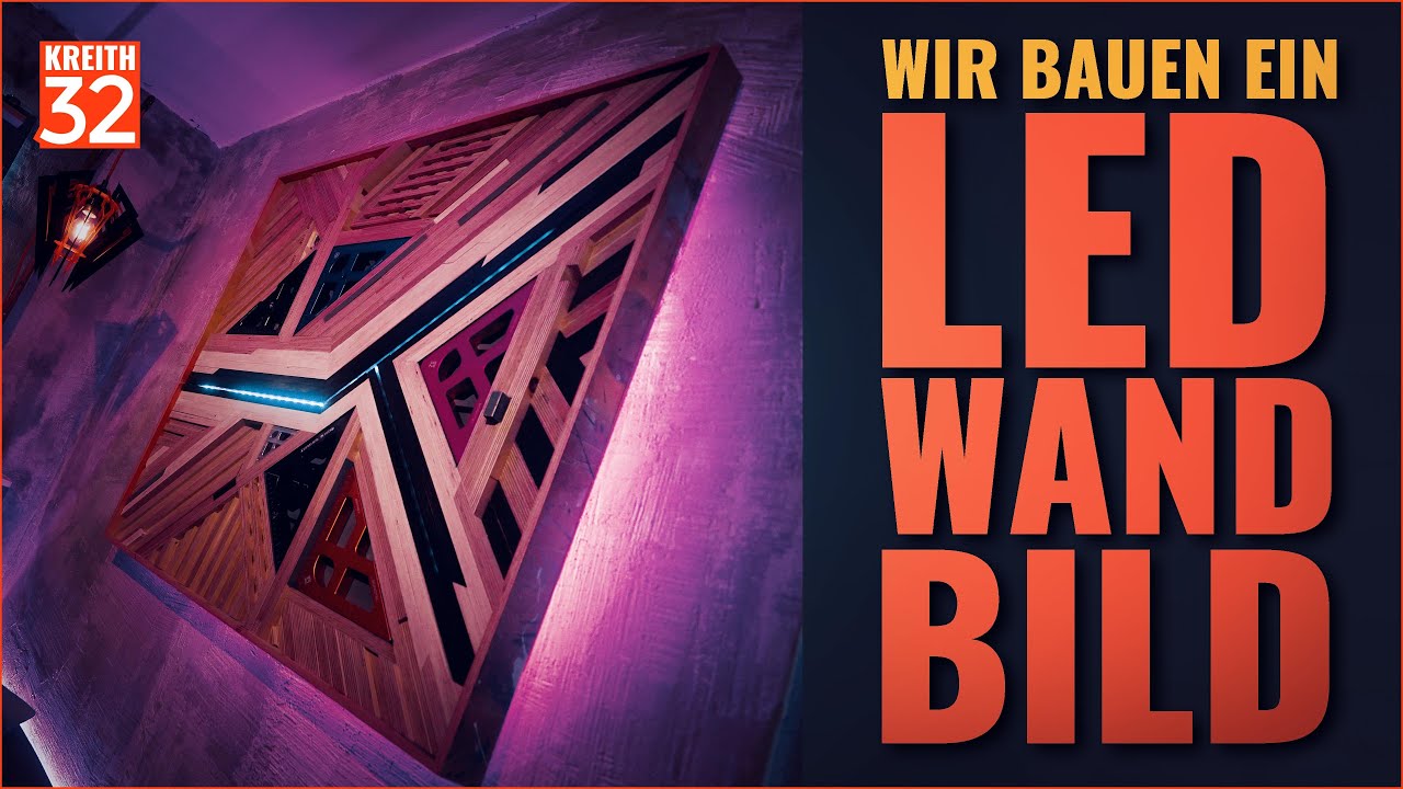 Wandbild aus Multiplex - Materialreste verwerten und was schönes für das Büro draus bauen