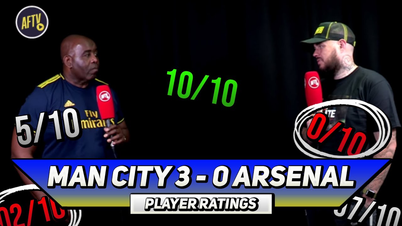 Man City 3 - 0 Arsenal | Player Ratings With DT
