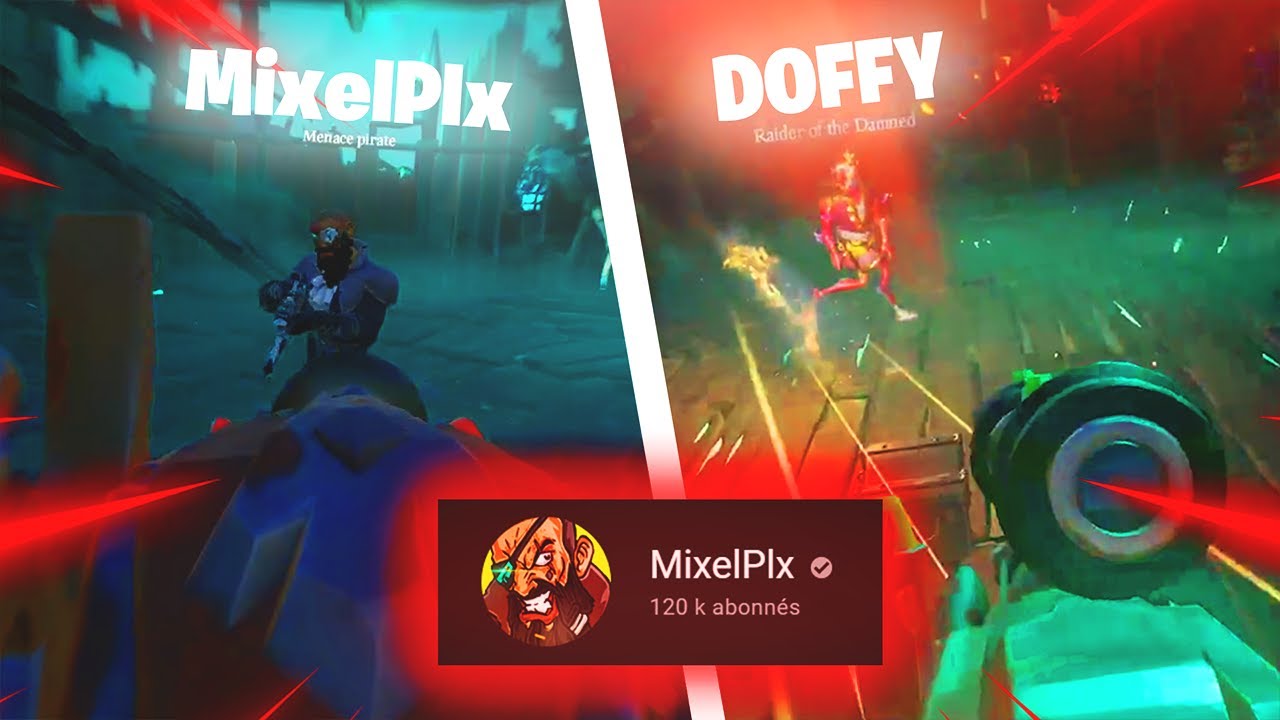 J'ai affront&eacute; MixelPlx au Fort des Damn&eacute;s ! 😱 Sea of Thieves