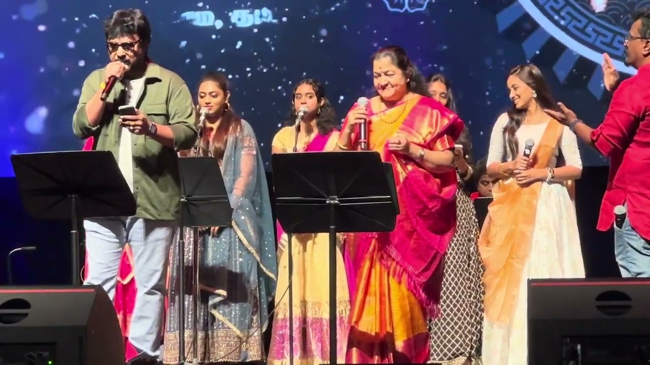 Riya Ashok - K.S. Chithra Concert FeTNA 2023 | Madhura Marikozhundhu | Ilaiyaraaja| Mano, KS Chithra