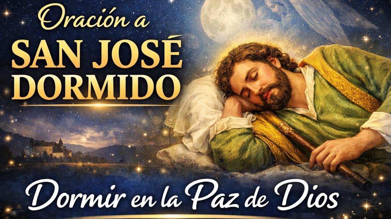 Oración a San Jose Dormido para dormir en paz y confiar en Dios